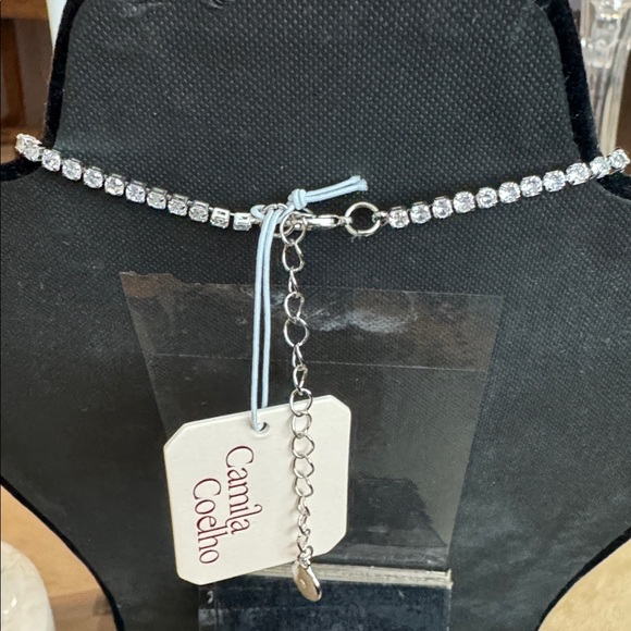 Camila Coelho Elegant Silver color Bow Necklace display picture 1